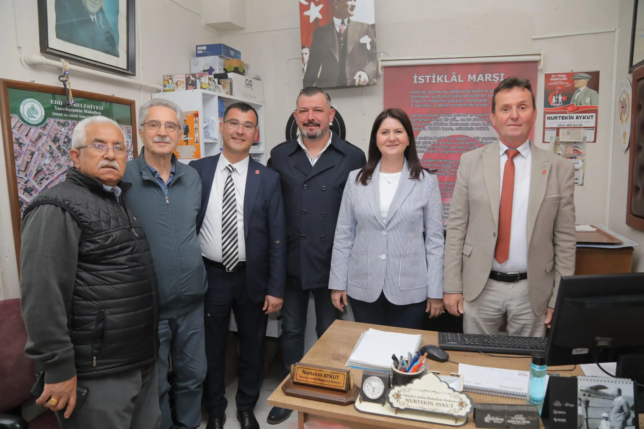 BAŞKAN GENCAN: “HEMŞEHRİLERİMİZLE BİR ARADA OLMAK EN BÜYÜK GÜCÜMÜZ” galeri görseli